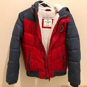 kid's Abercrombie Winter Coat Size 11/12